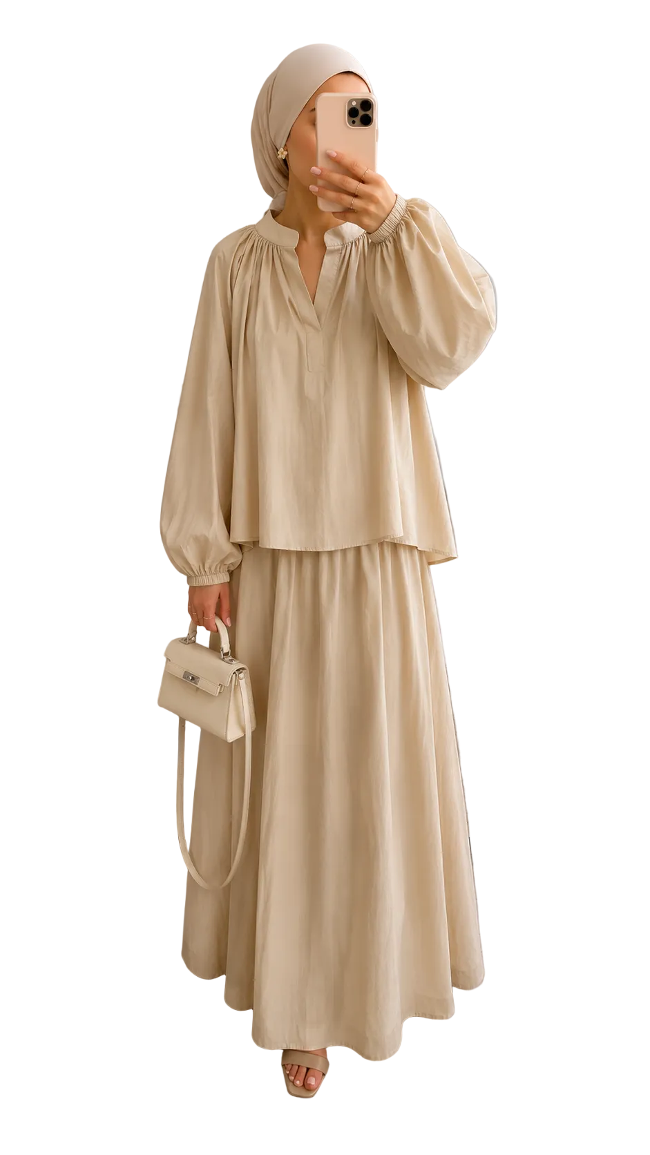 Ensemble coton