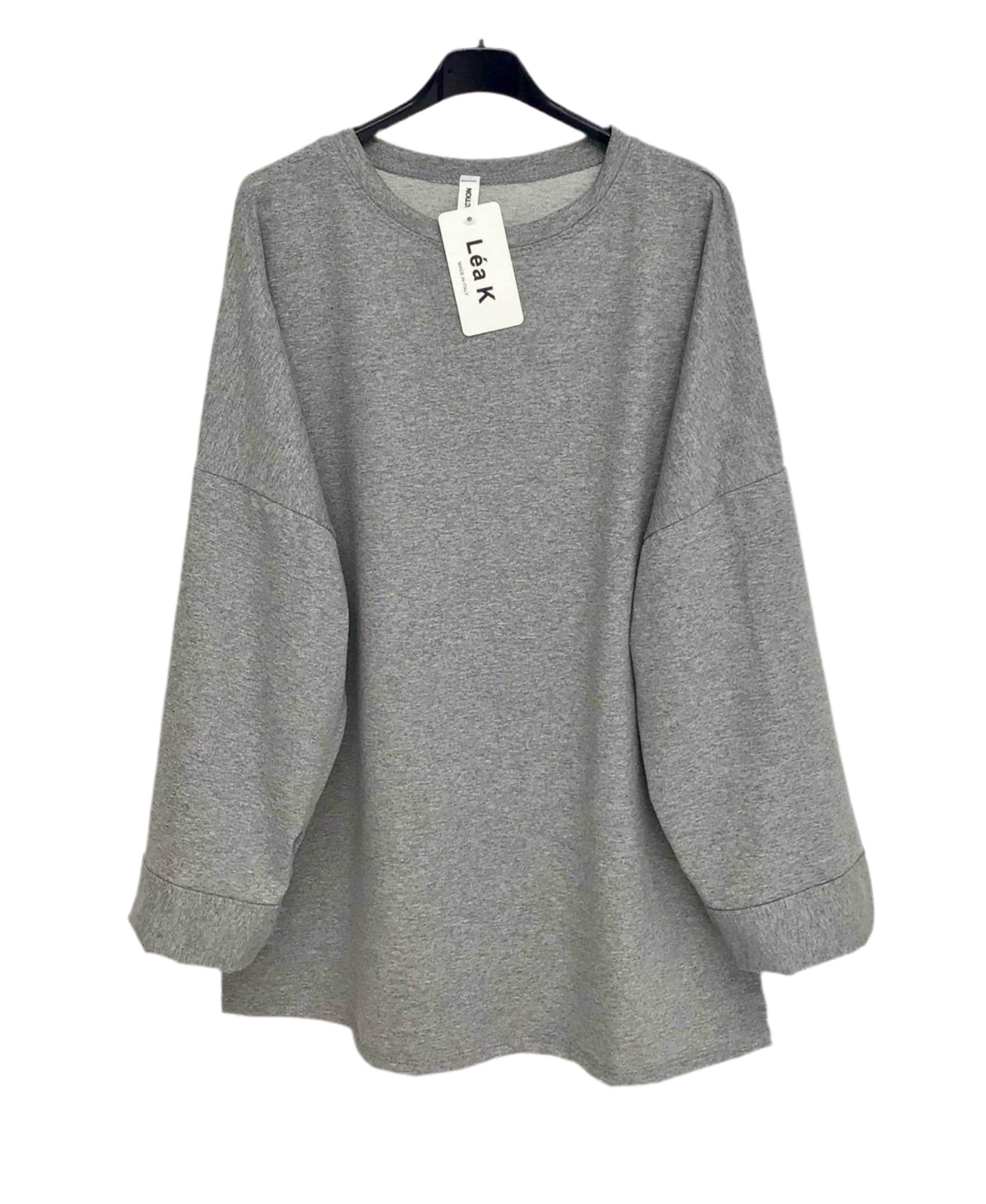 Teeshirt Uni Oversize Premium Coton gris 🩶