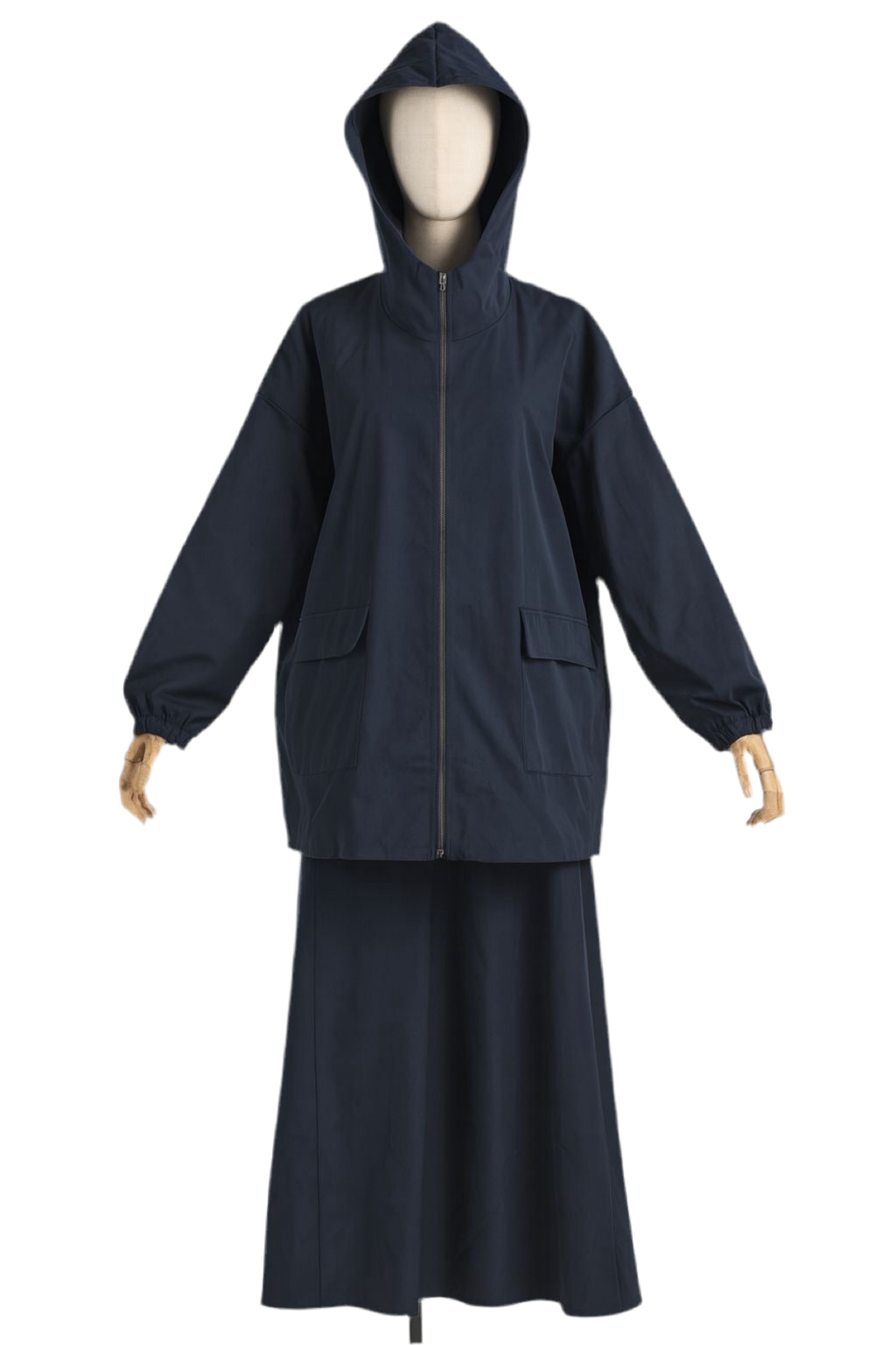 NEW : Ensemble Jupe Kway  imperméable oversize 💙