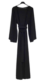 Robe Effet Lin Sabrina 🖤
