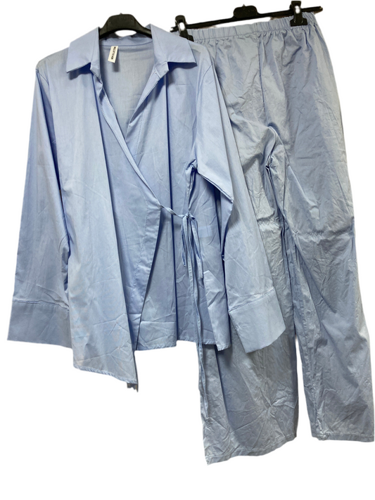 Ensemble effet coton —  bleu 💙