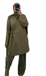 Burkini 3 pièces kaki 💚