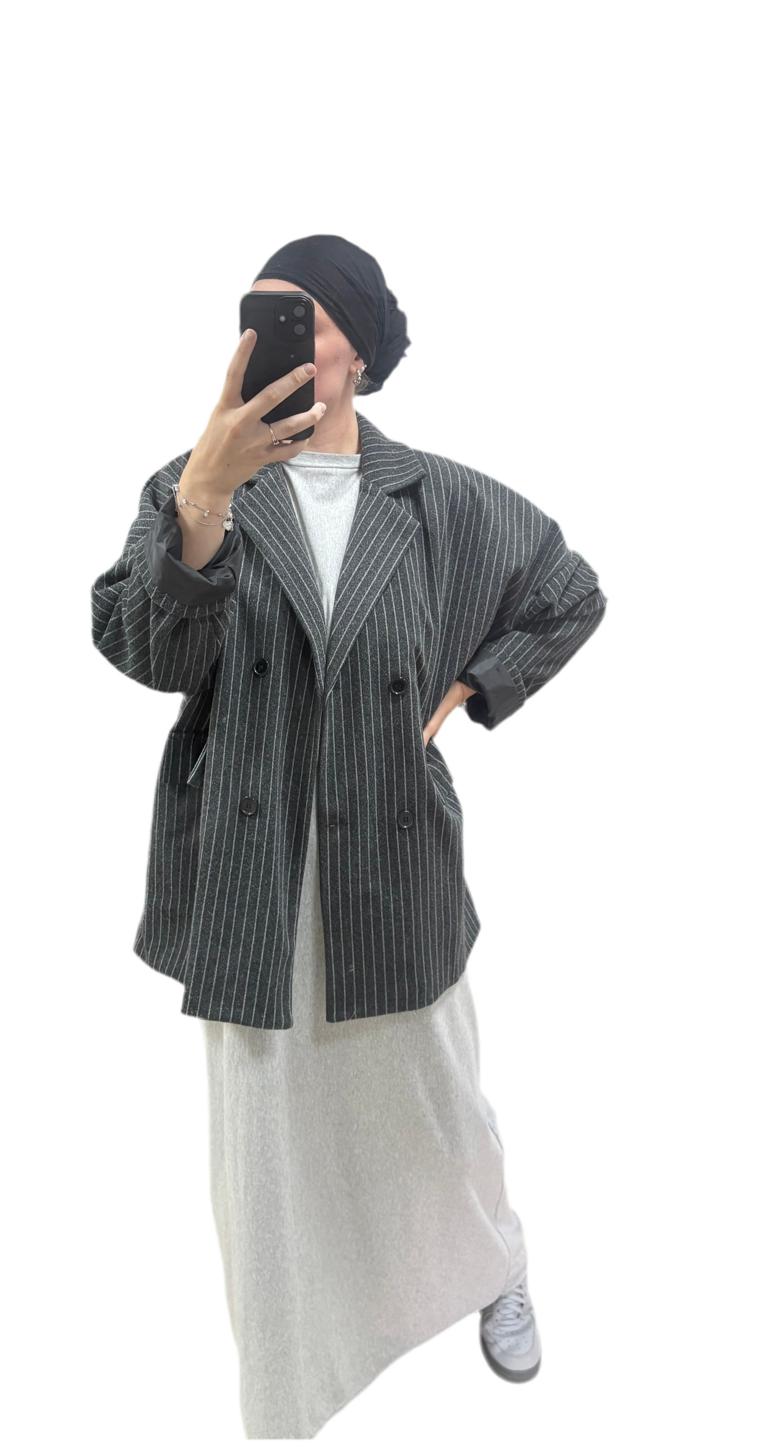 NEW : Veste blazer rayures épais oversize 🖤