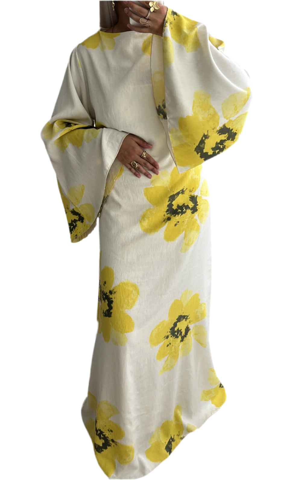 Robe fluide fleur 🤍