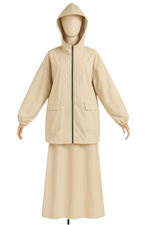NEW : Ensemble Jupe Kway  imperméable oversize 🤎