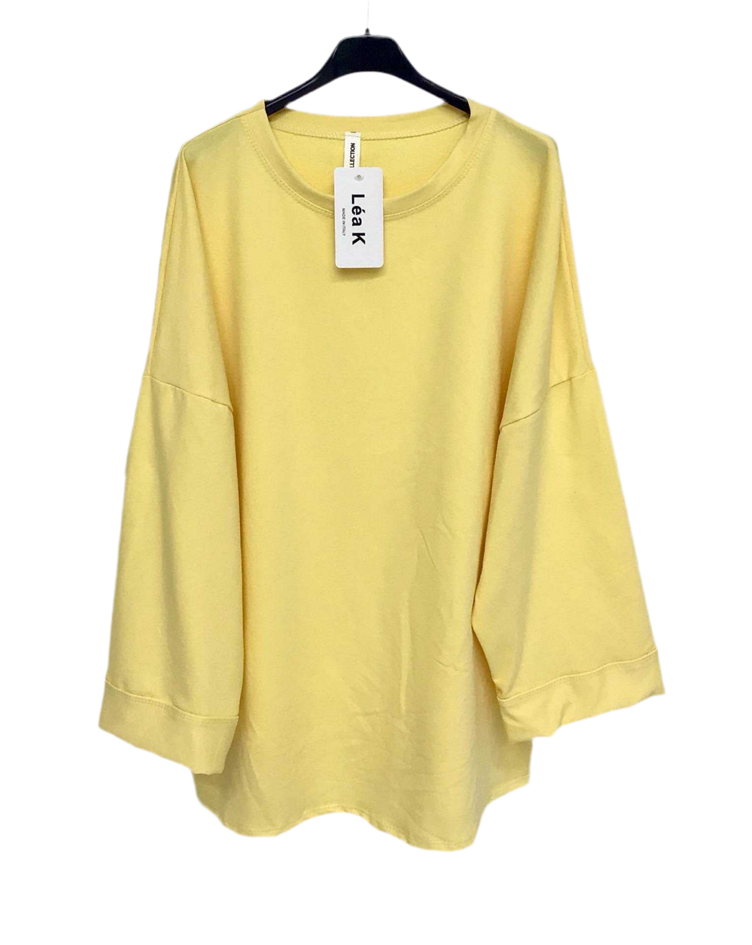 Teeshirt Uni Oversize Premium Coton jaune 💛