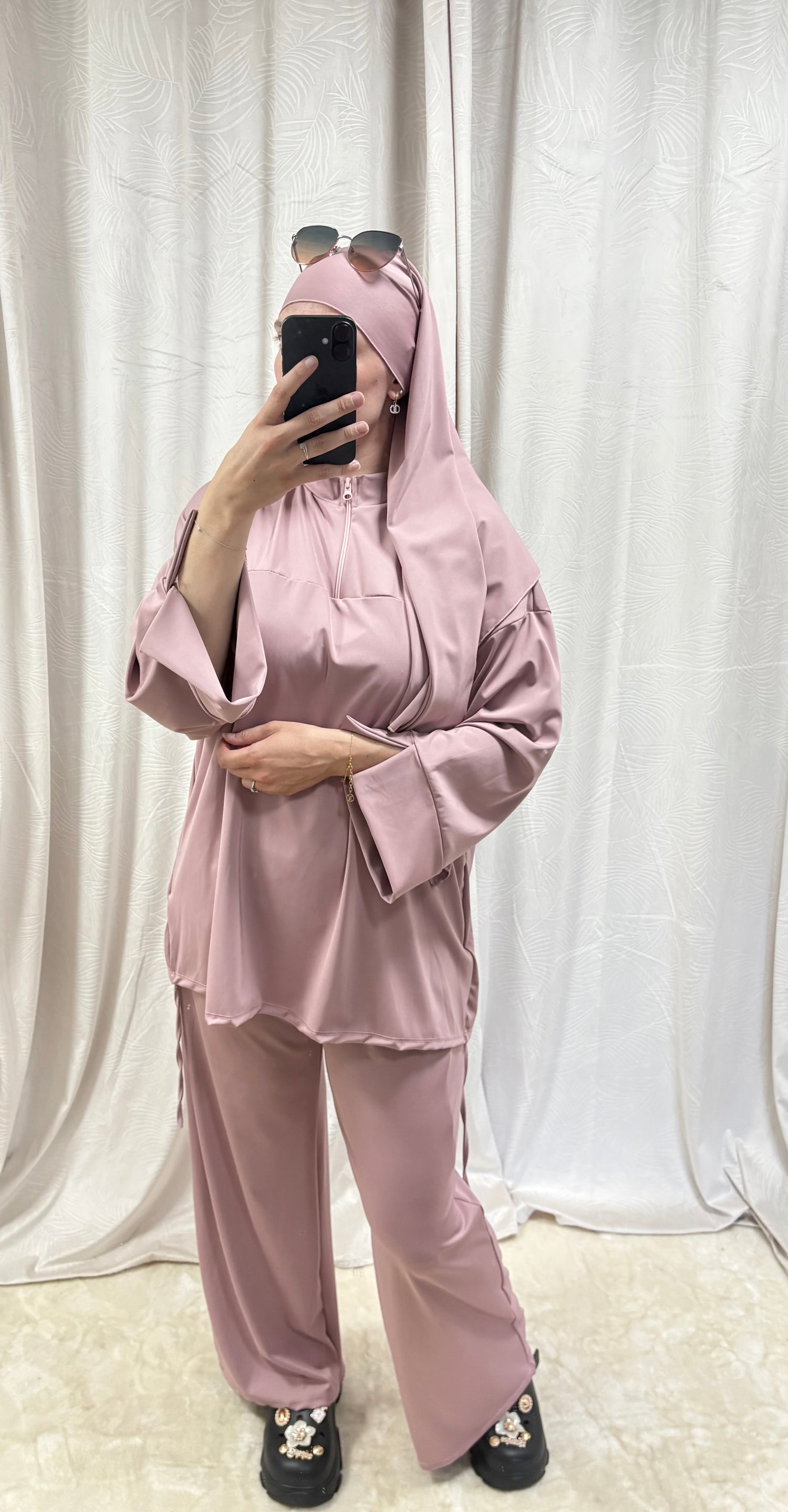 Burkini 3 pièces zip