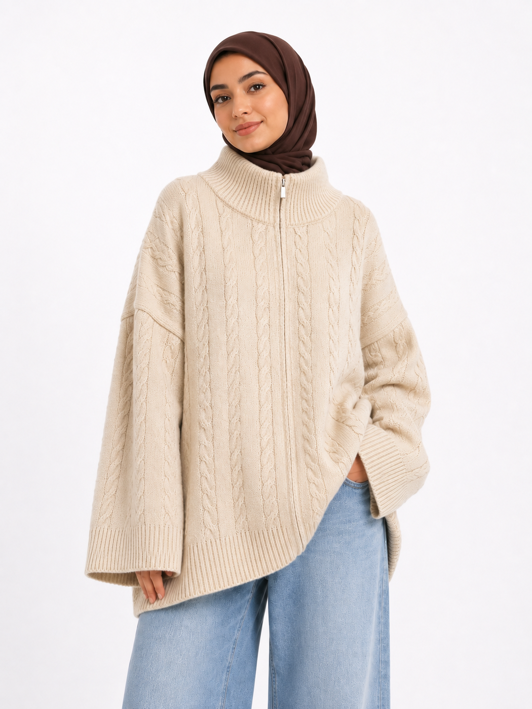 Veste zipée Naima