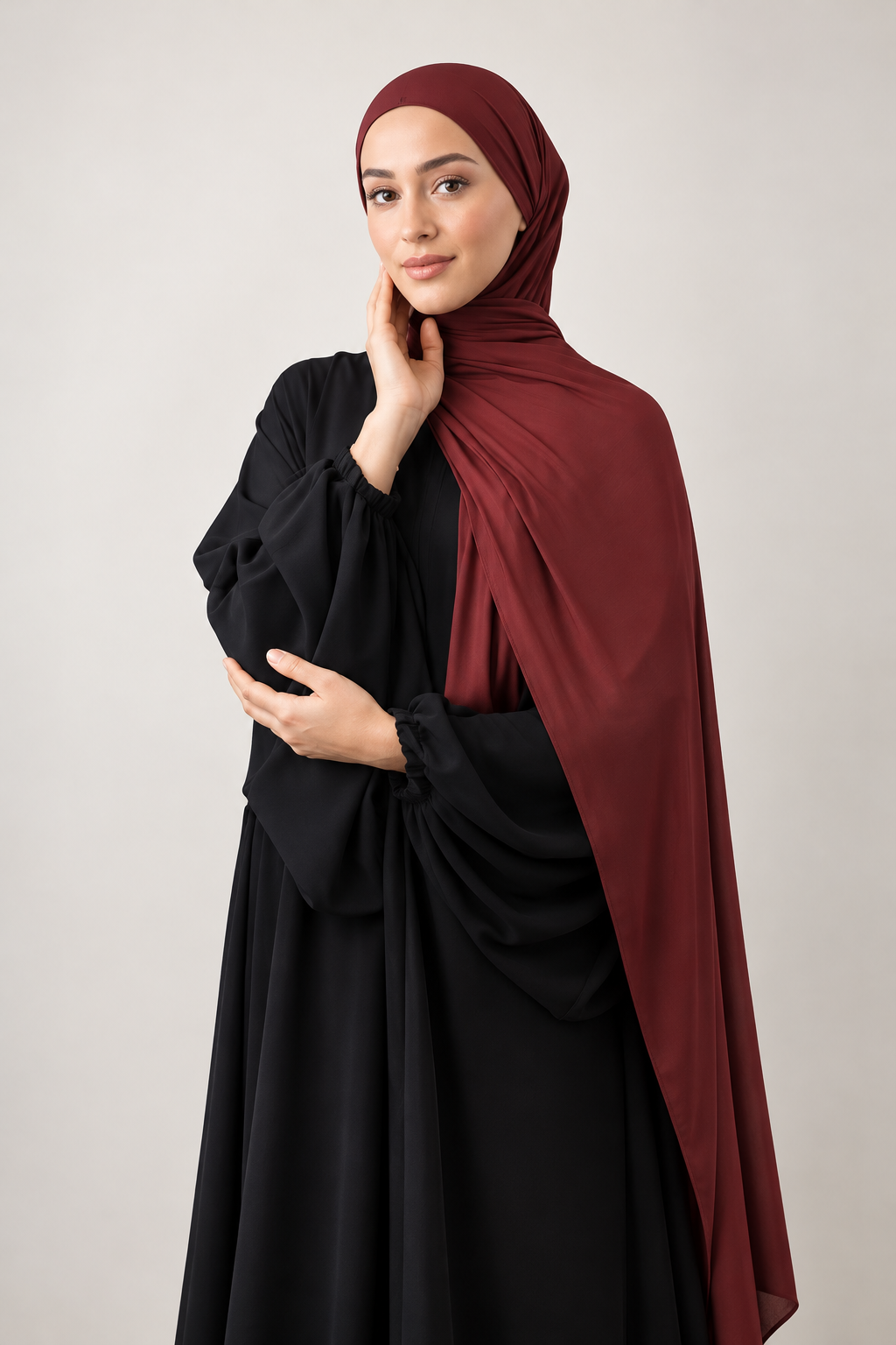 Hijab prêt à nouer