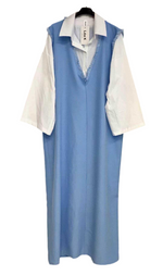 Robe 2 pièces Tea bleu ciel 🩵