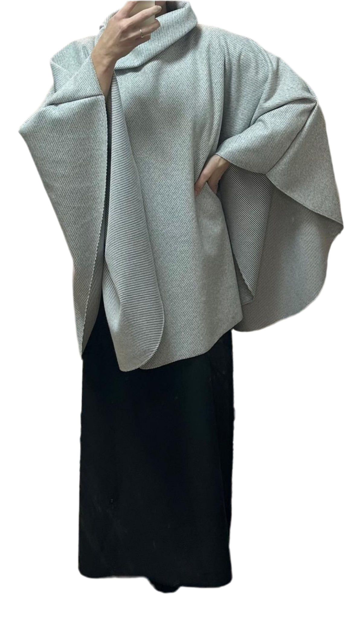 NEW : Poncho oversize 🩶