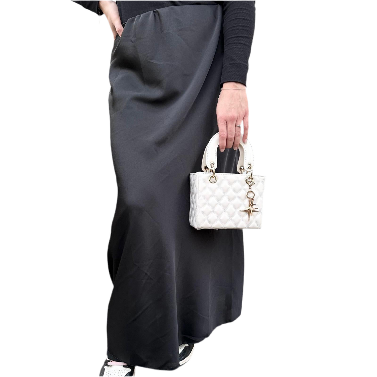 NEW : Jupe satinée fluide 🖤