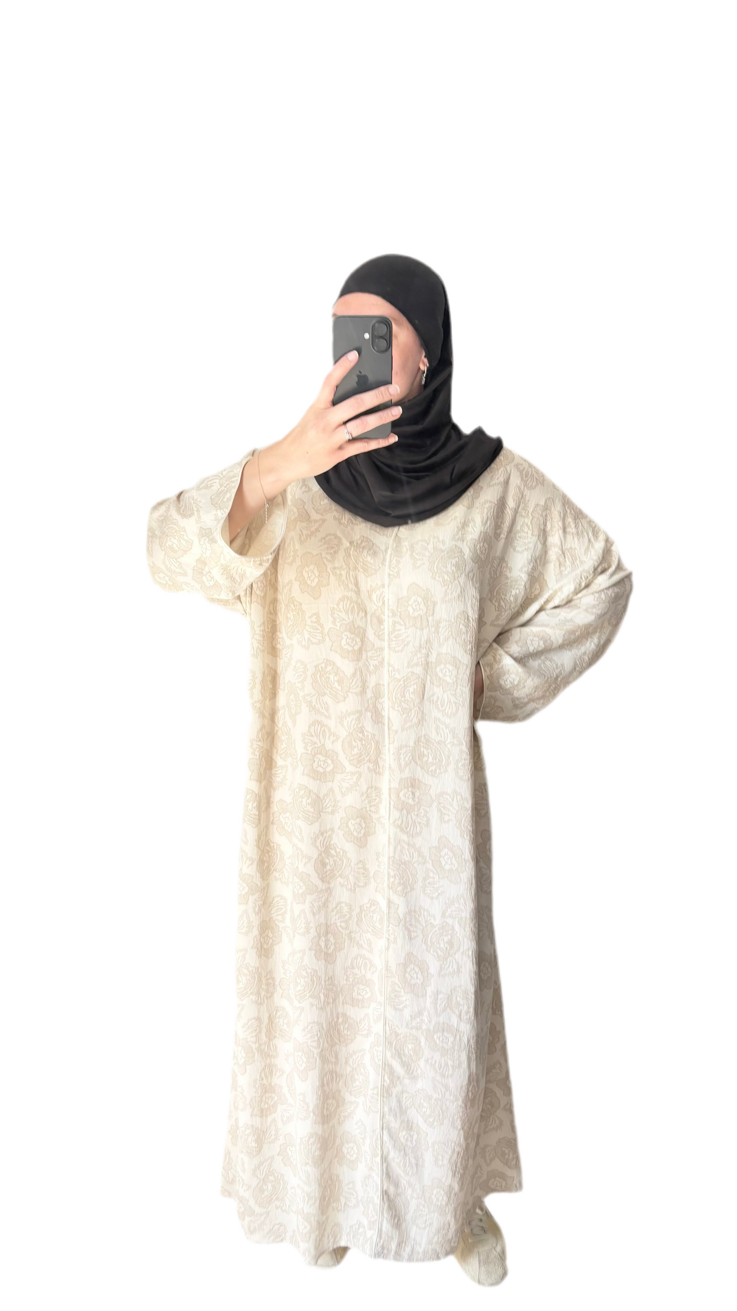 Robe motifs beige 🤎