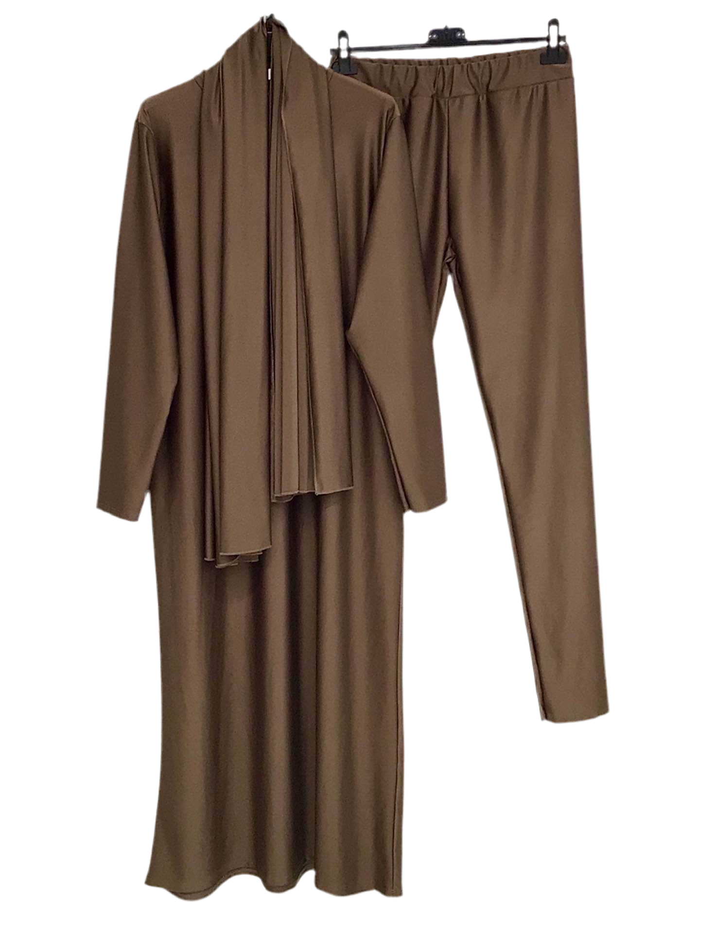 Burkini long 3 pièces chocolat 🤎