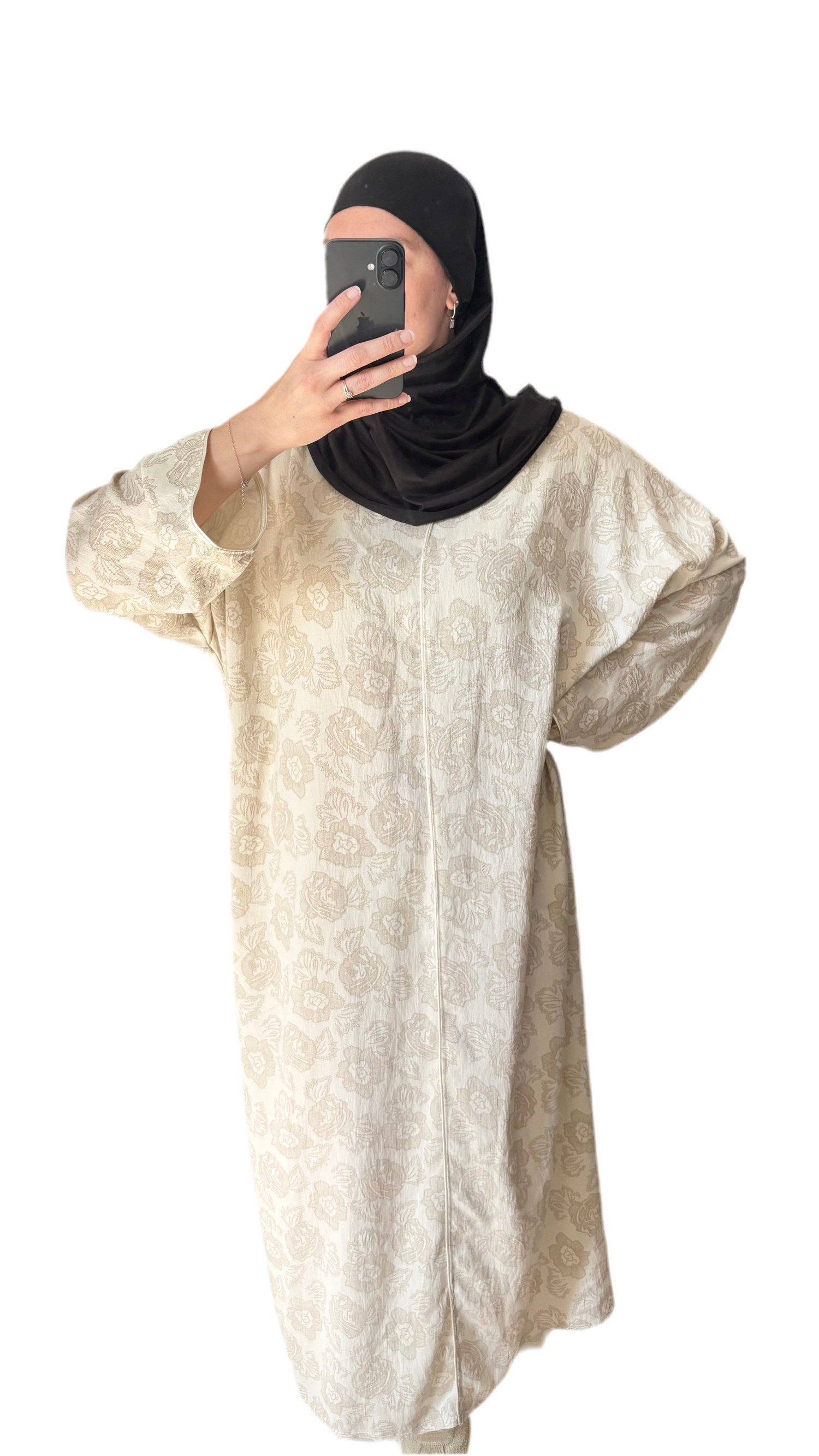 Robe motifs beige 🤎