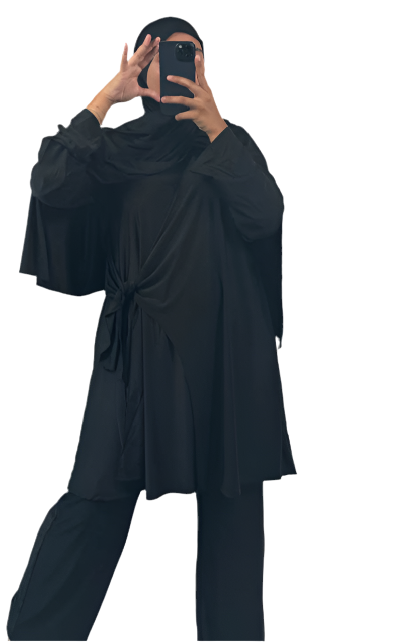 Burkini 3 pièces noir 🖤
