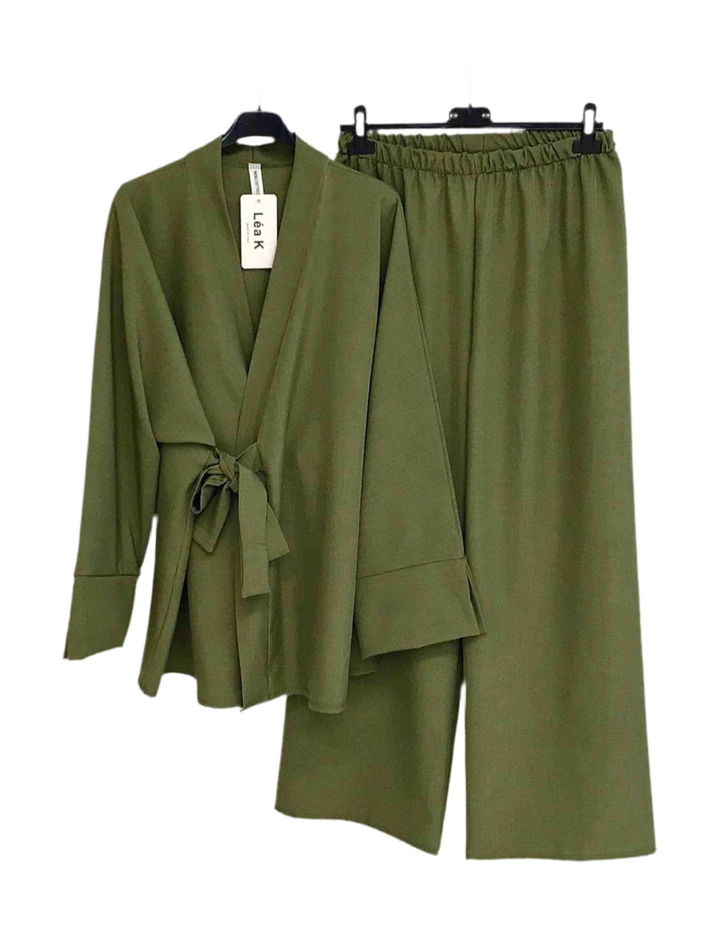 Ensemble Kimono Pantalon — Vert 💚