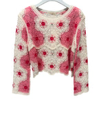 Pull crochet Mona 🩷