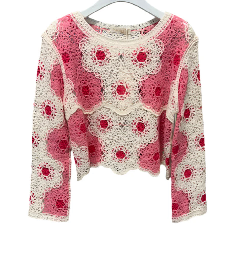 Pull crochet Mona 🩷