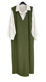 Abaya 2 pièces Tea 💚