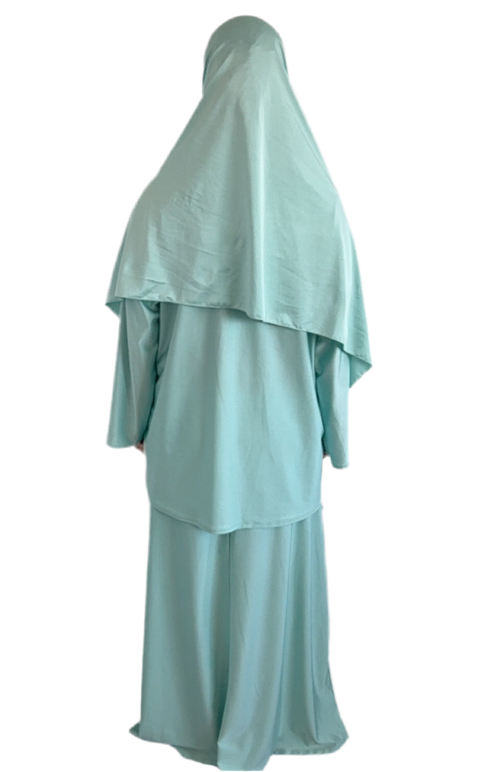 Burkini jupe avec legging 3 pièces 🩵