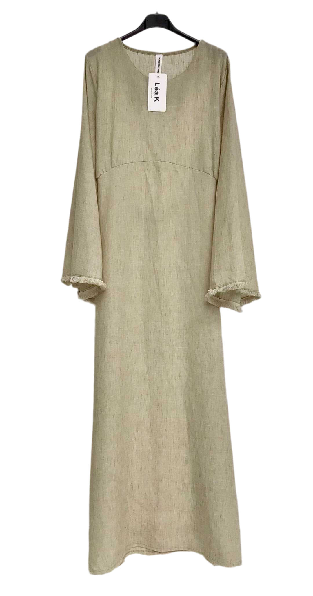 Robe effet lin Lili beige 🤎