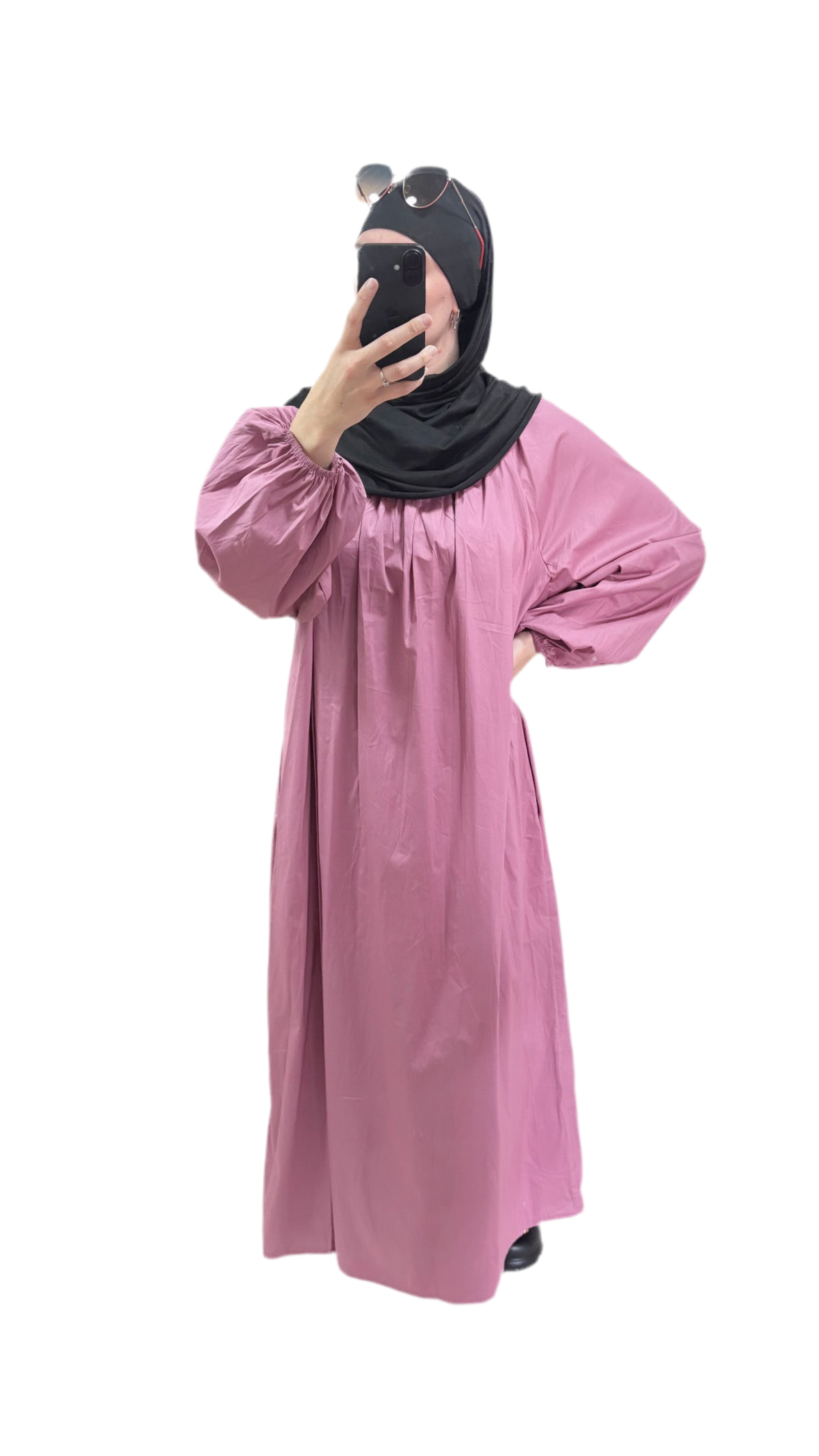 Robe Coton Oversize —💜