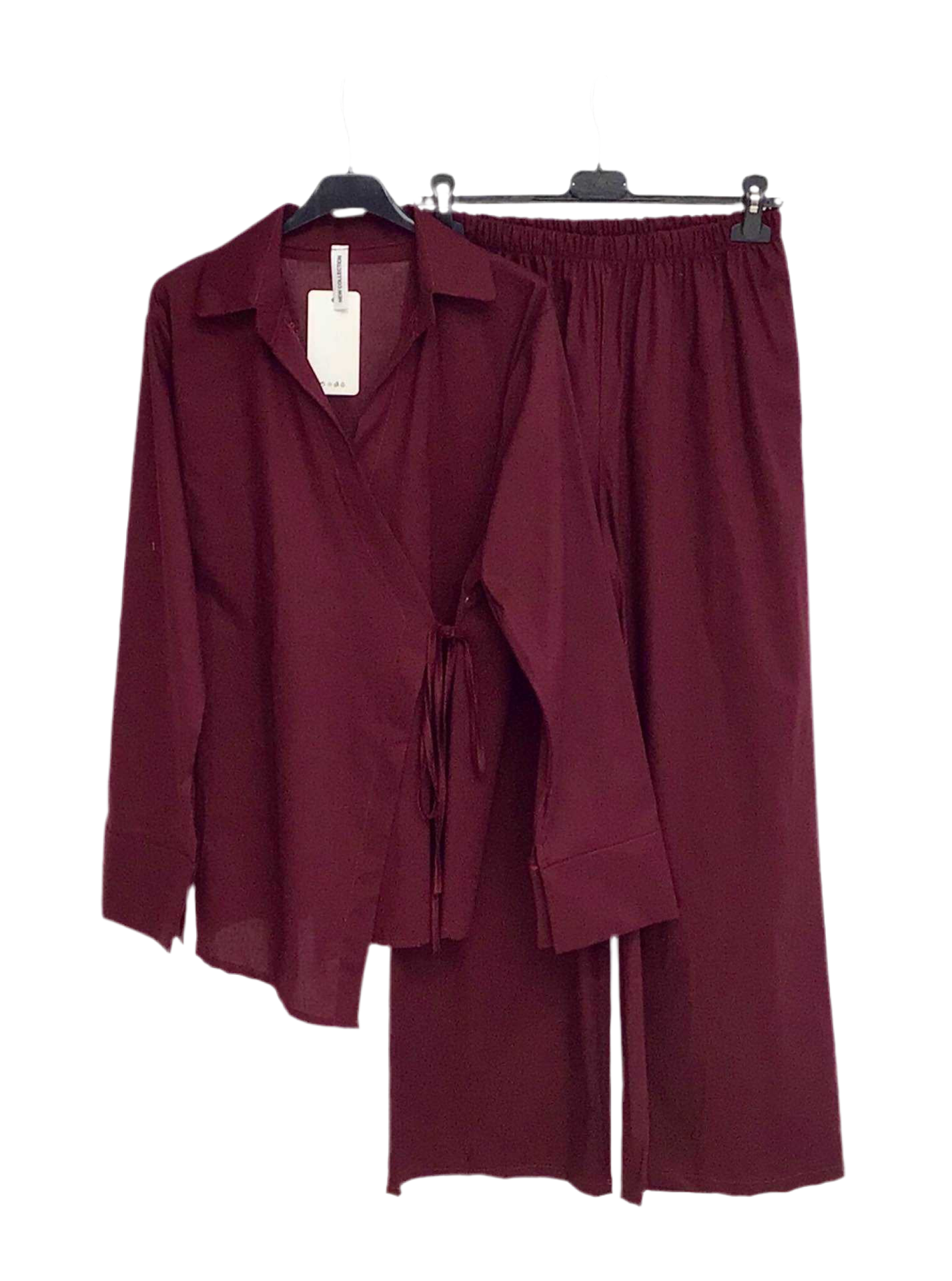 Ensemble effet coton — Bordeaux ❤️