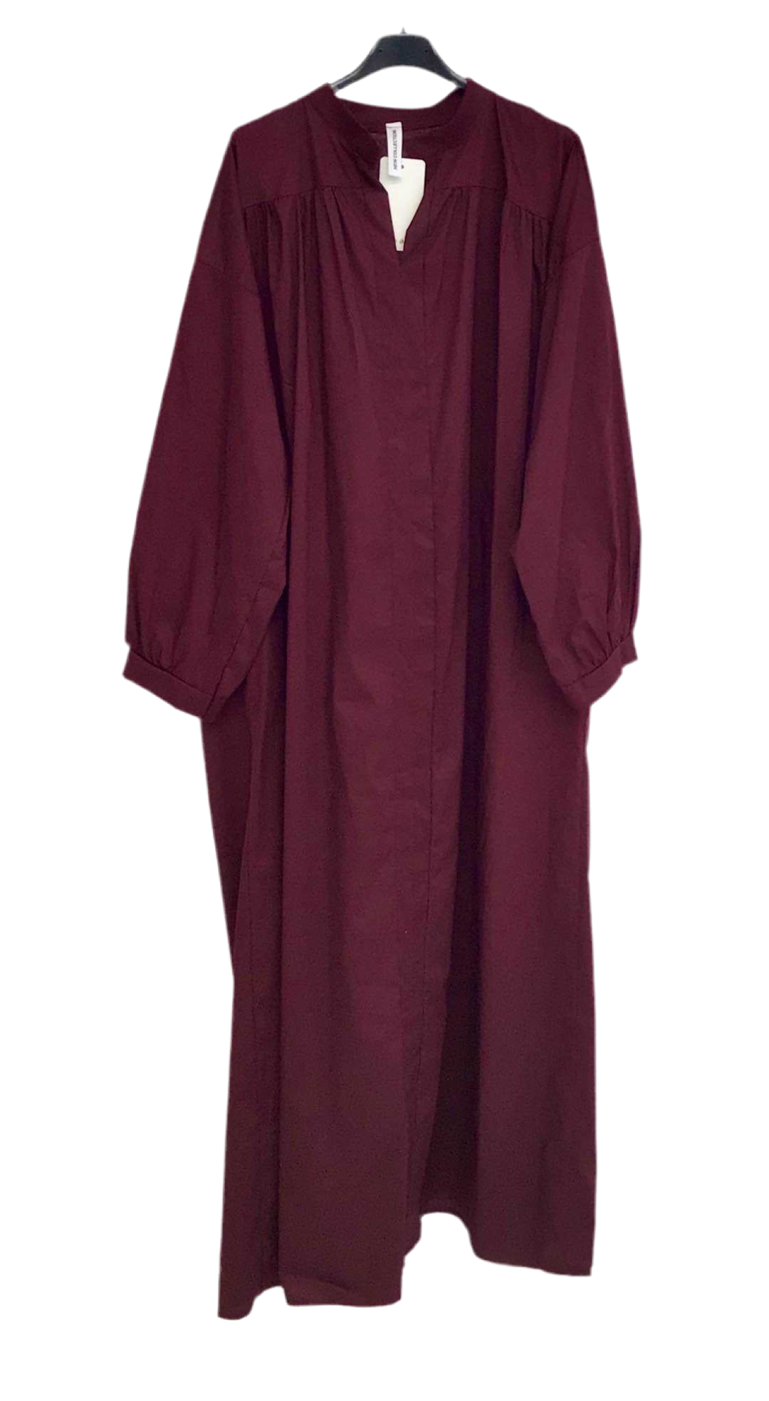 Robe Coton Oversize col V — ❤️