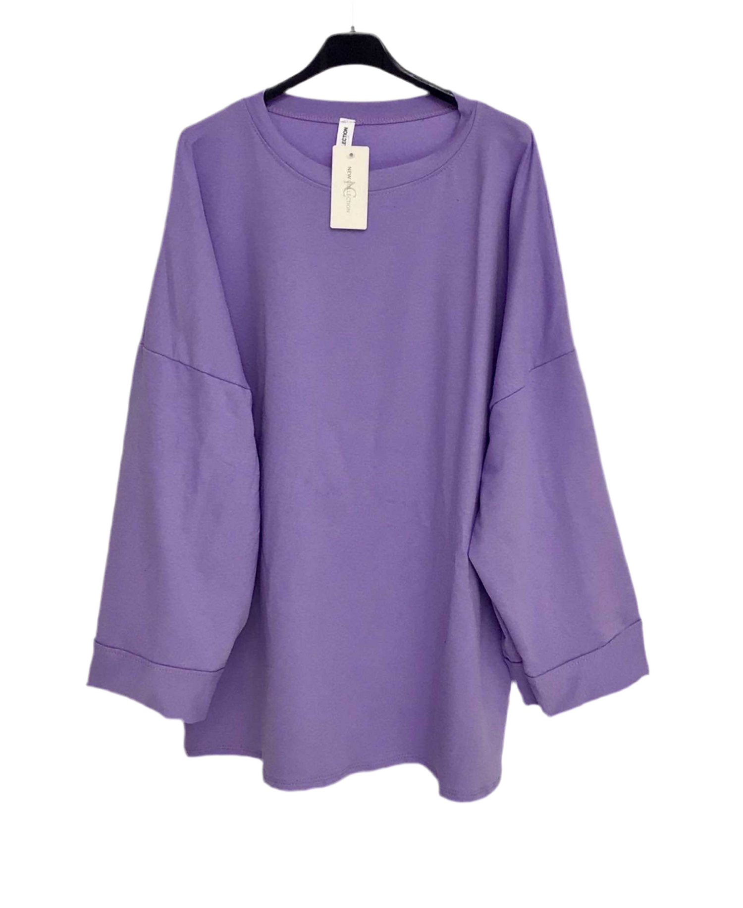 Teeshirt Uni Oversize Premium Coton lila 💜