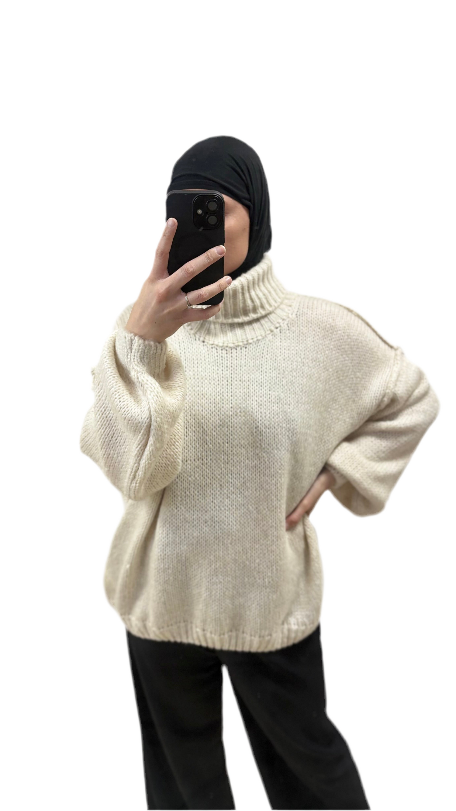 Pull Col Roulé Selma 🤎