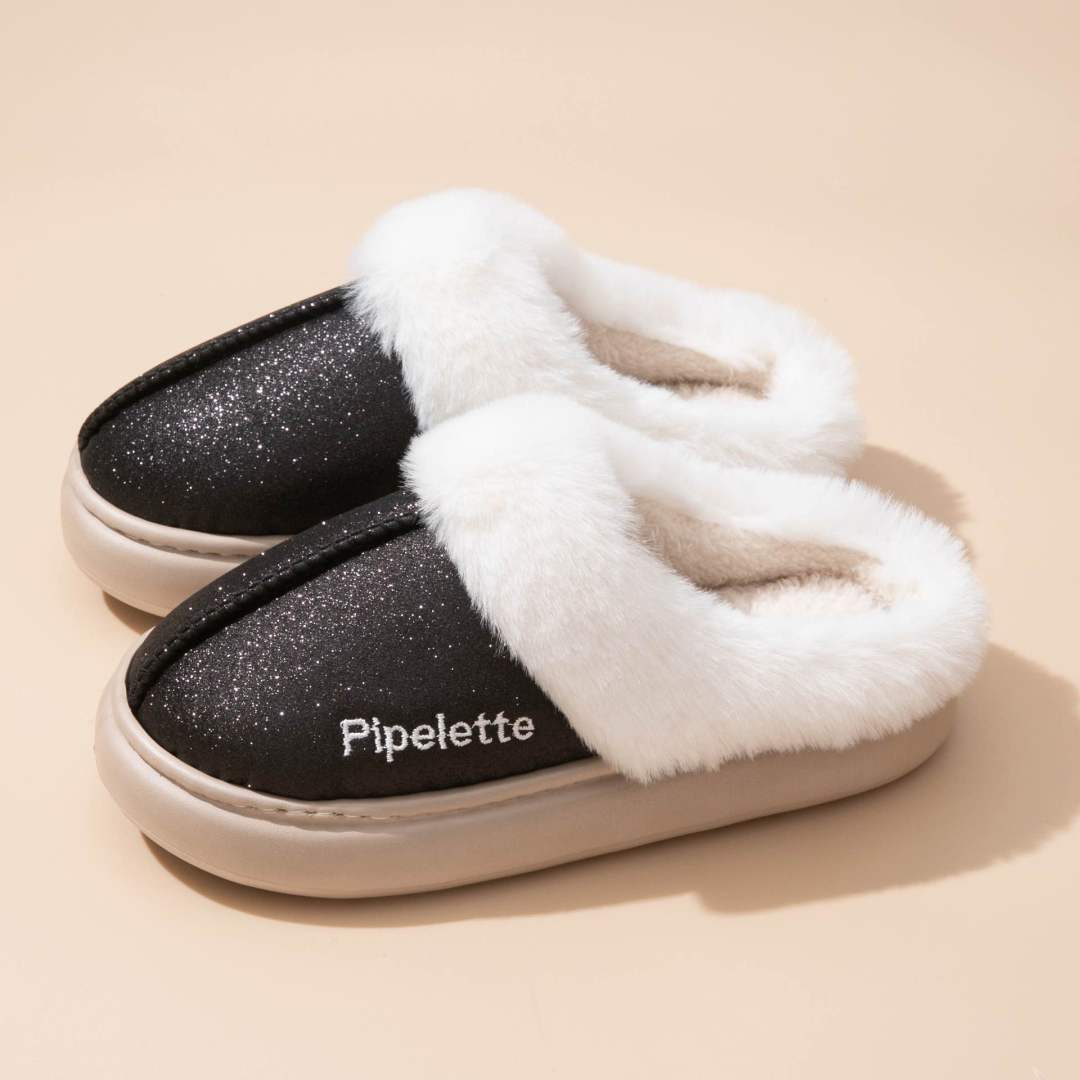 Chaussons paillettes