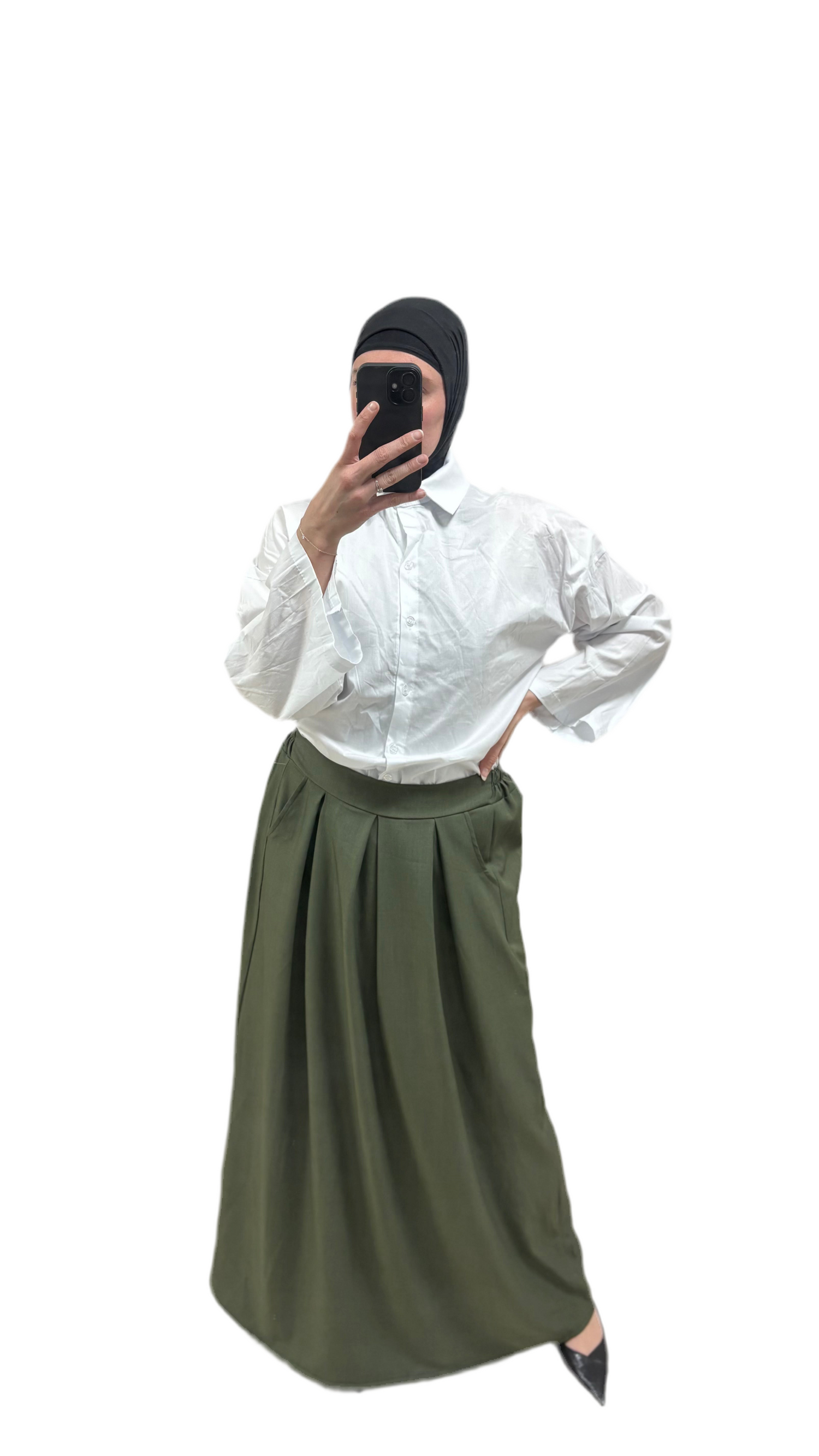NEW : Jupe plissée fluide 💚