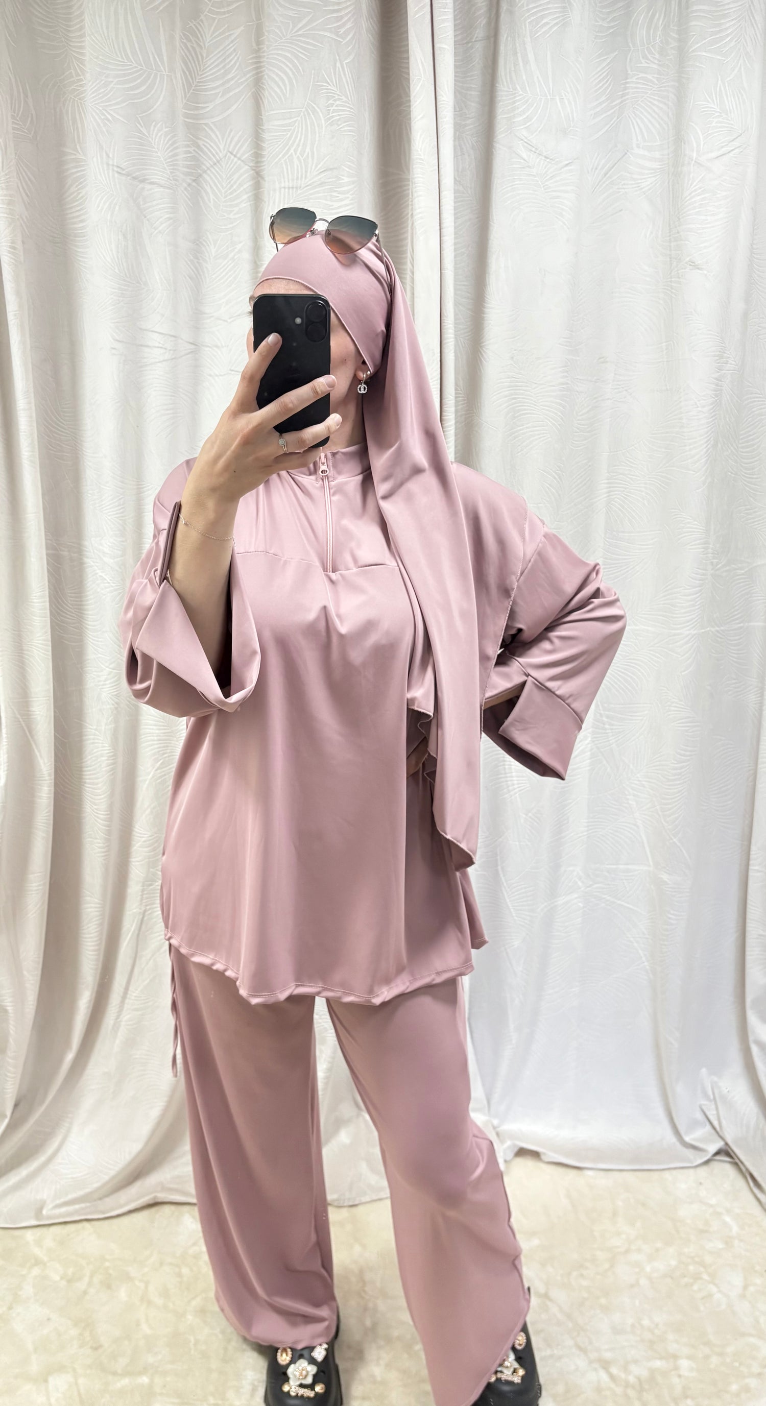 Burkini 3 pièces zip