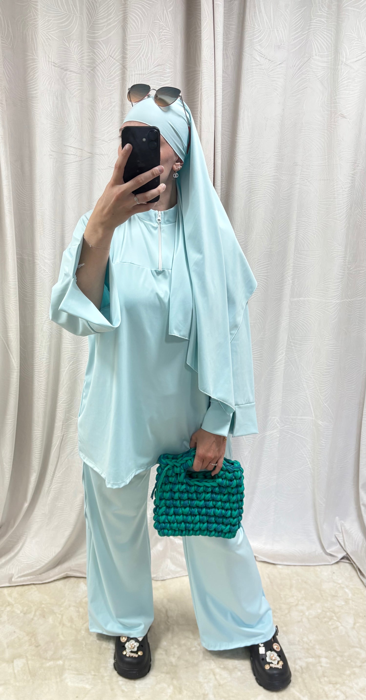 Burkini 3 pièces zip