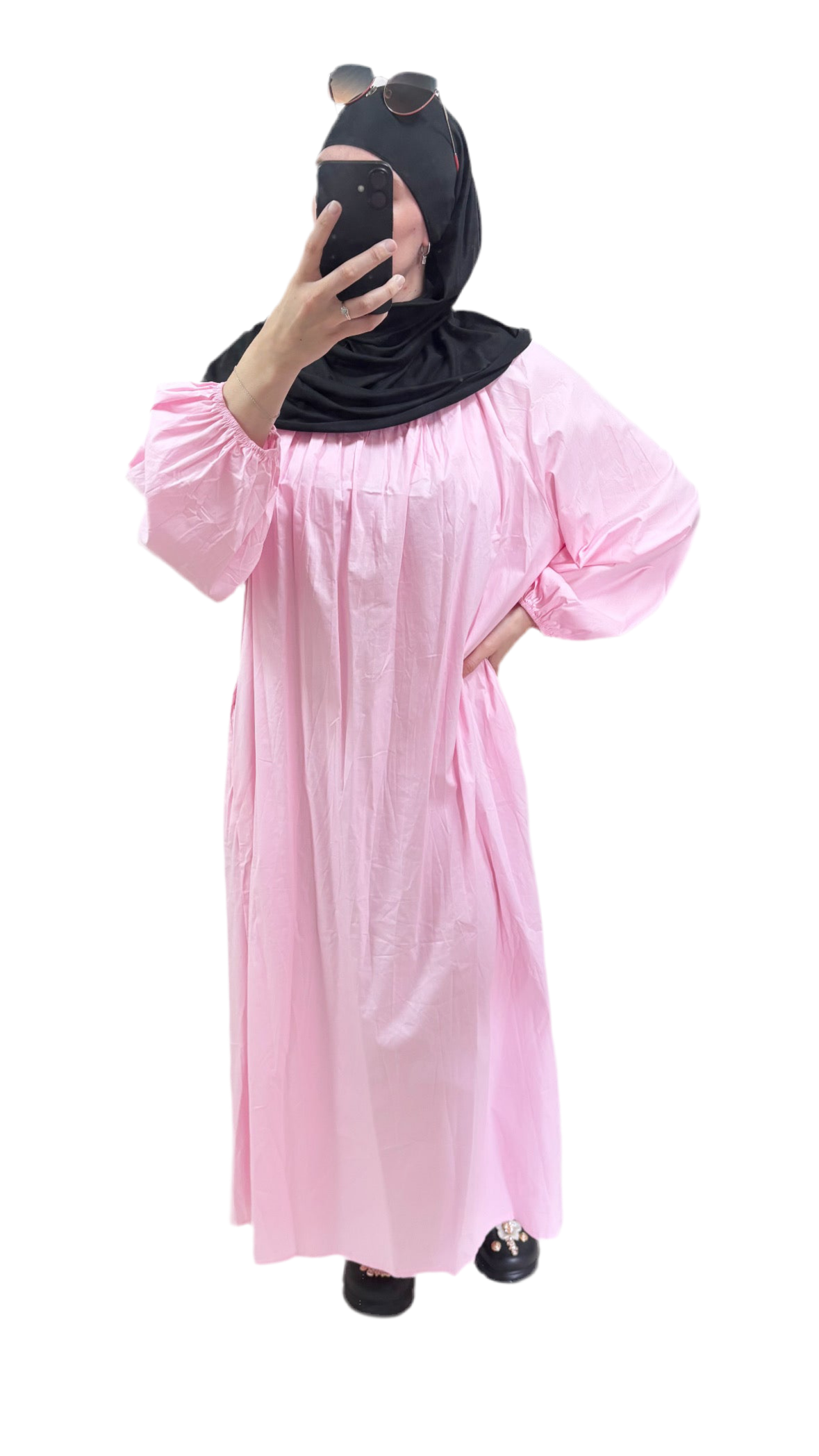 Robe Coton Oversize —🩷
