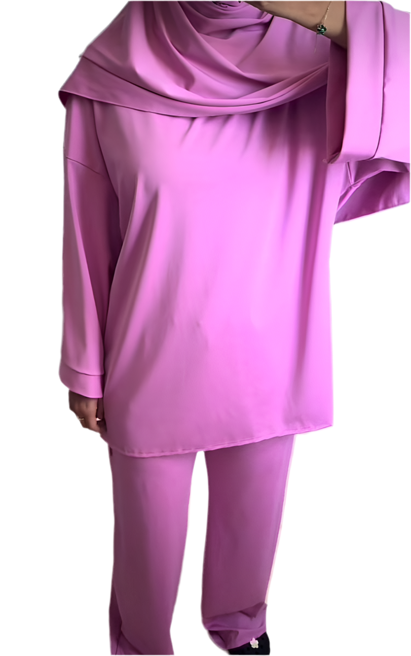 Burkini 3 pièces fushia 🩷
