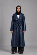 Trench long simili Ranel