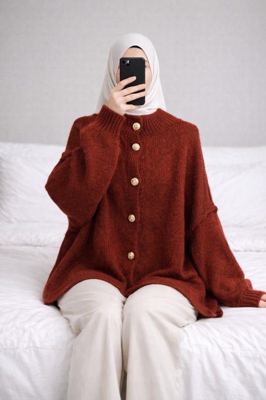 Pull Oversize bouton