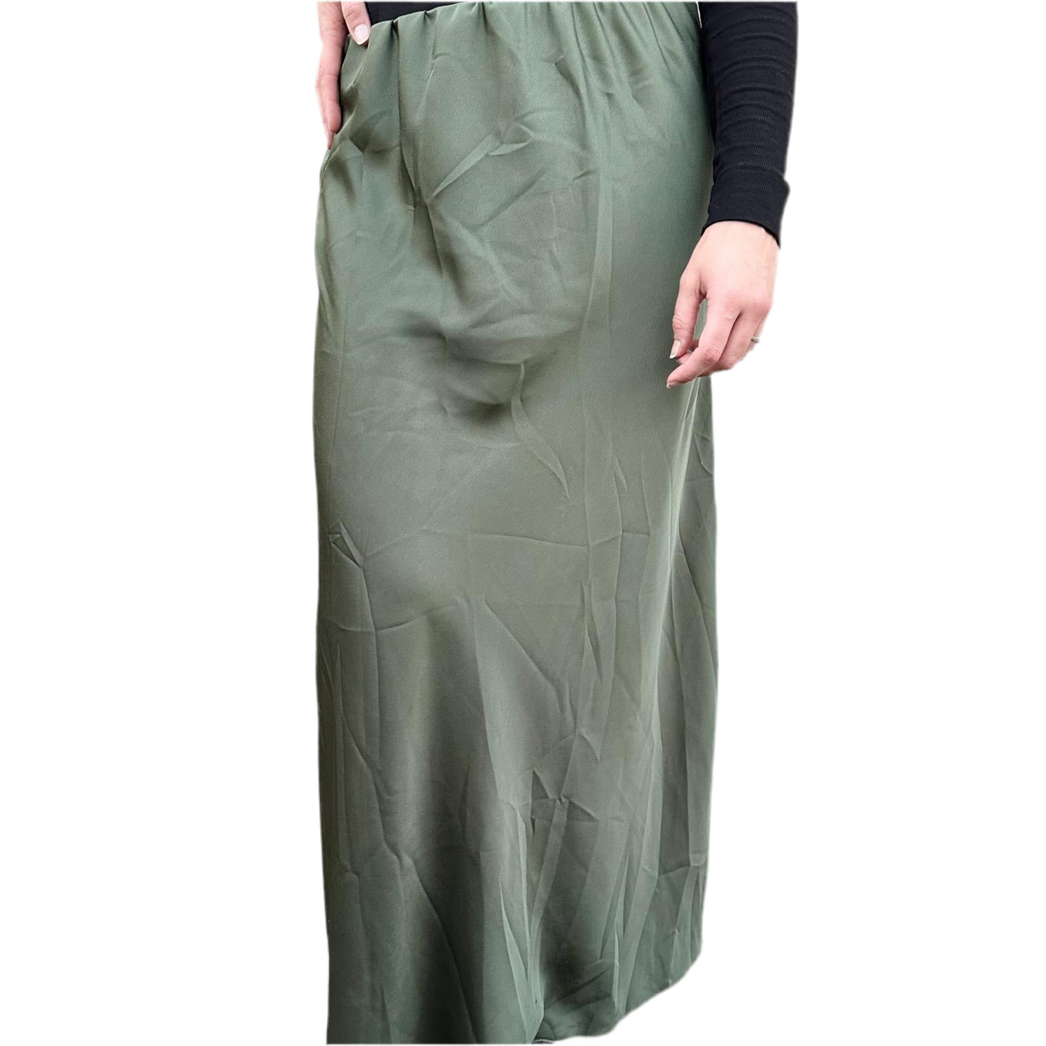NEW : Jupe satinée fluide 💚