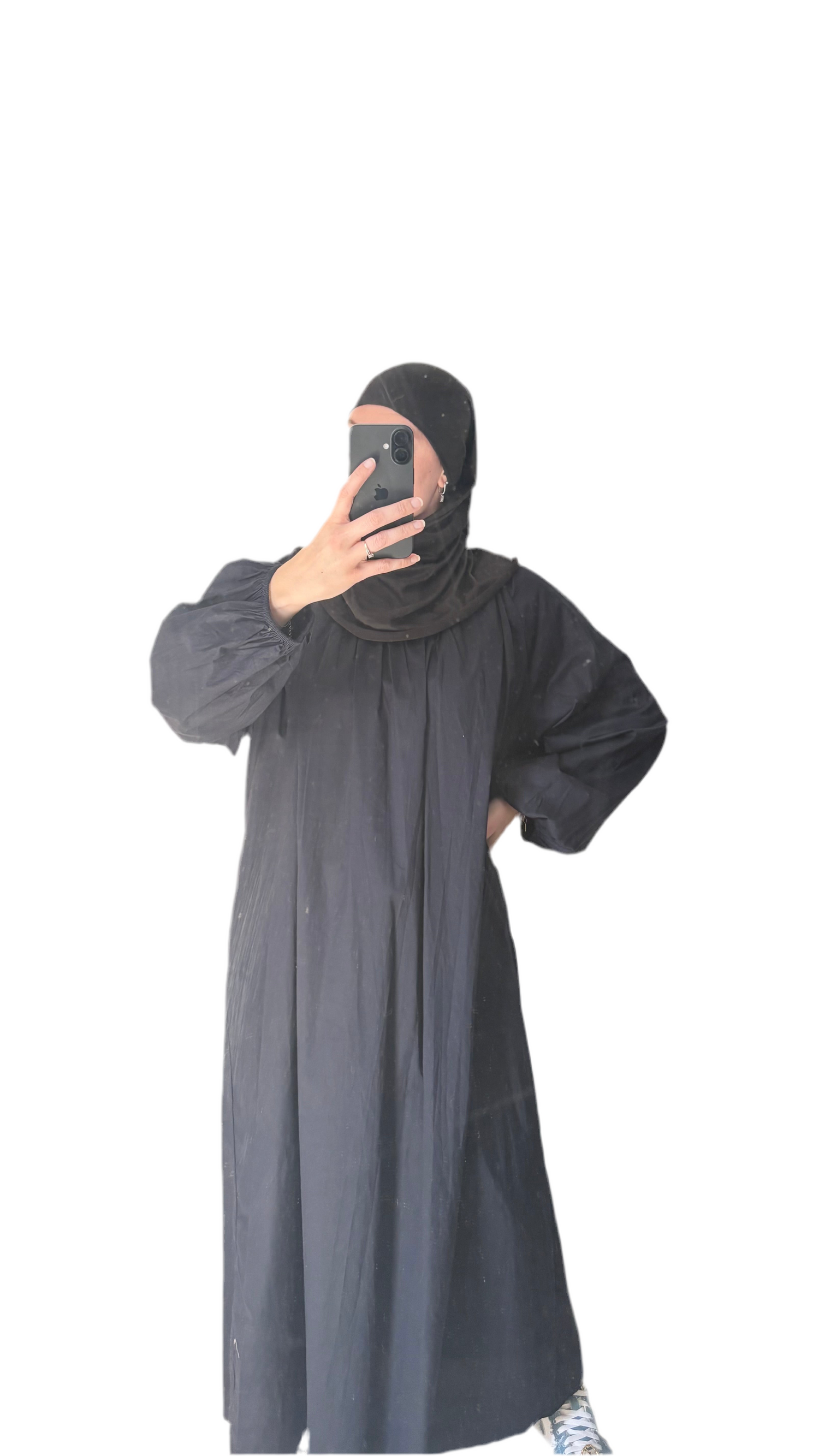 Robe Coton Oversize —💙