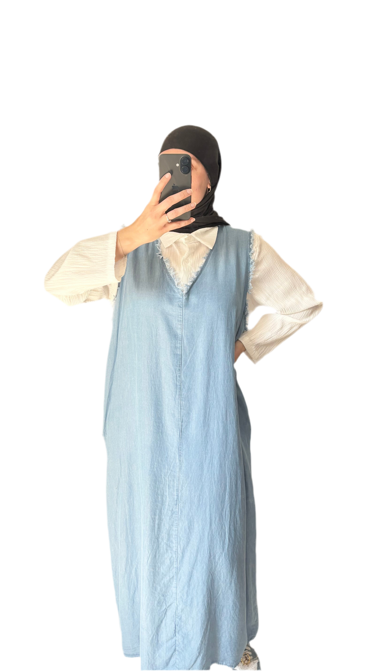 Robe 2 pièces Tea Jean clair 💙