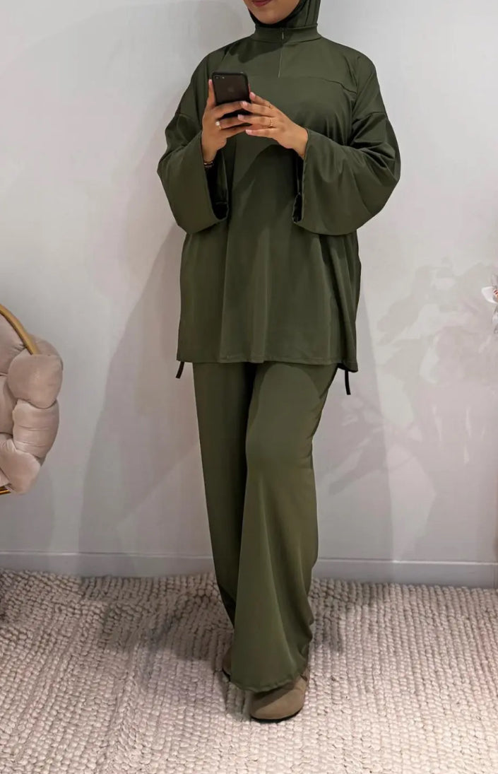 Burkini 3 pièces zip II