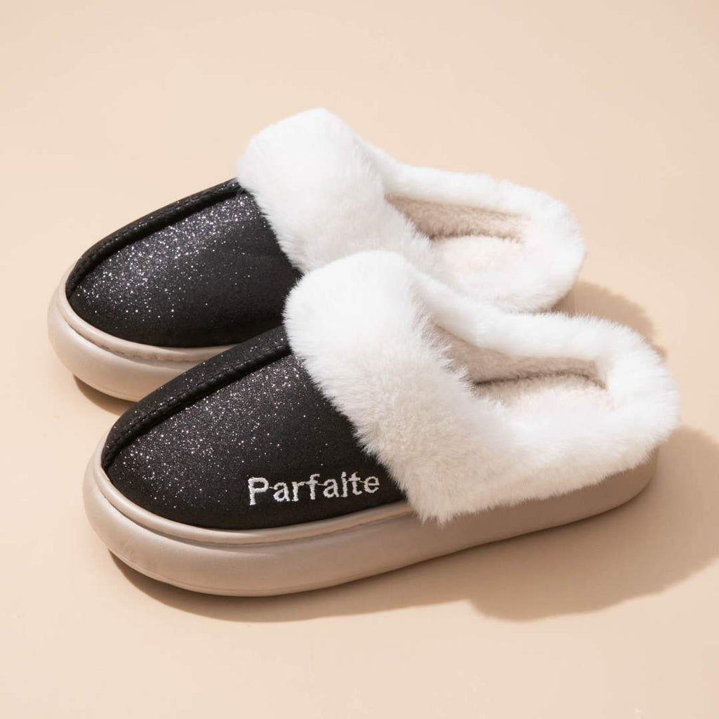 Chaussons paillettes