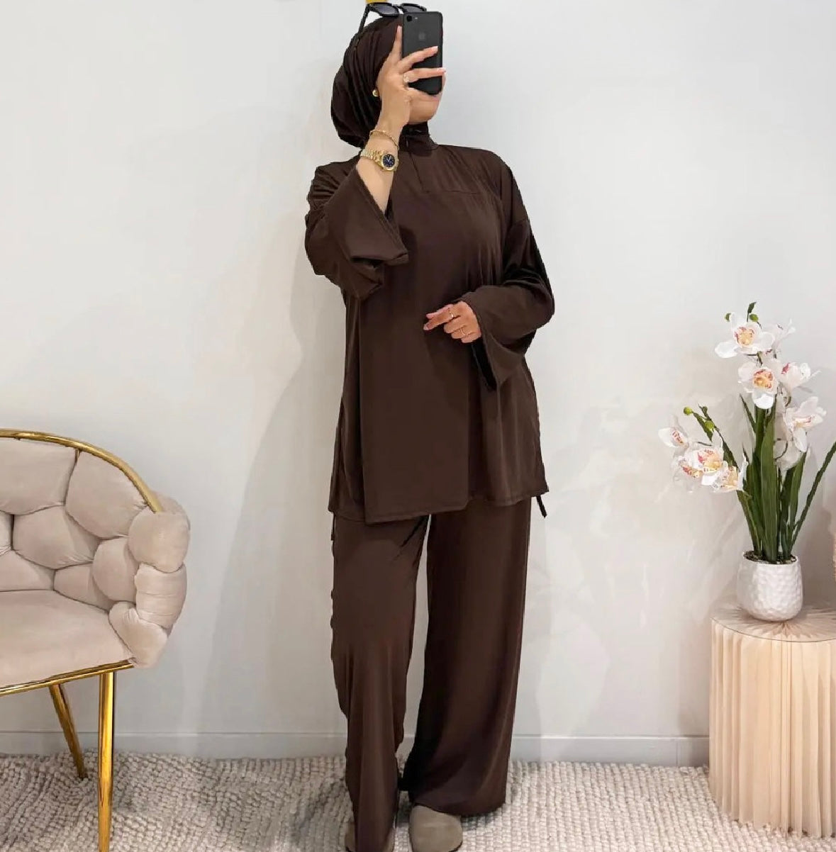 Burkini 3 pièces zip II