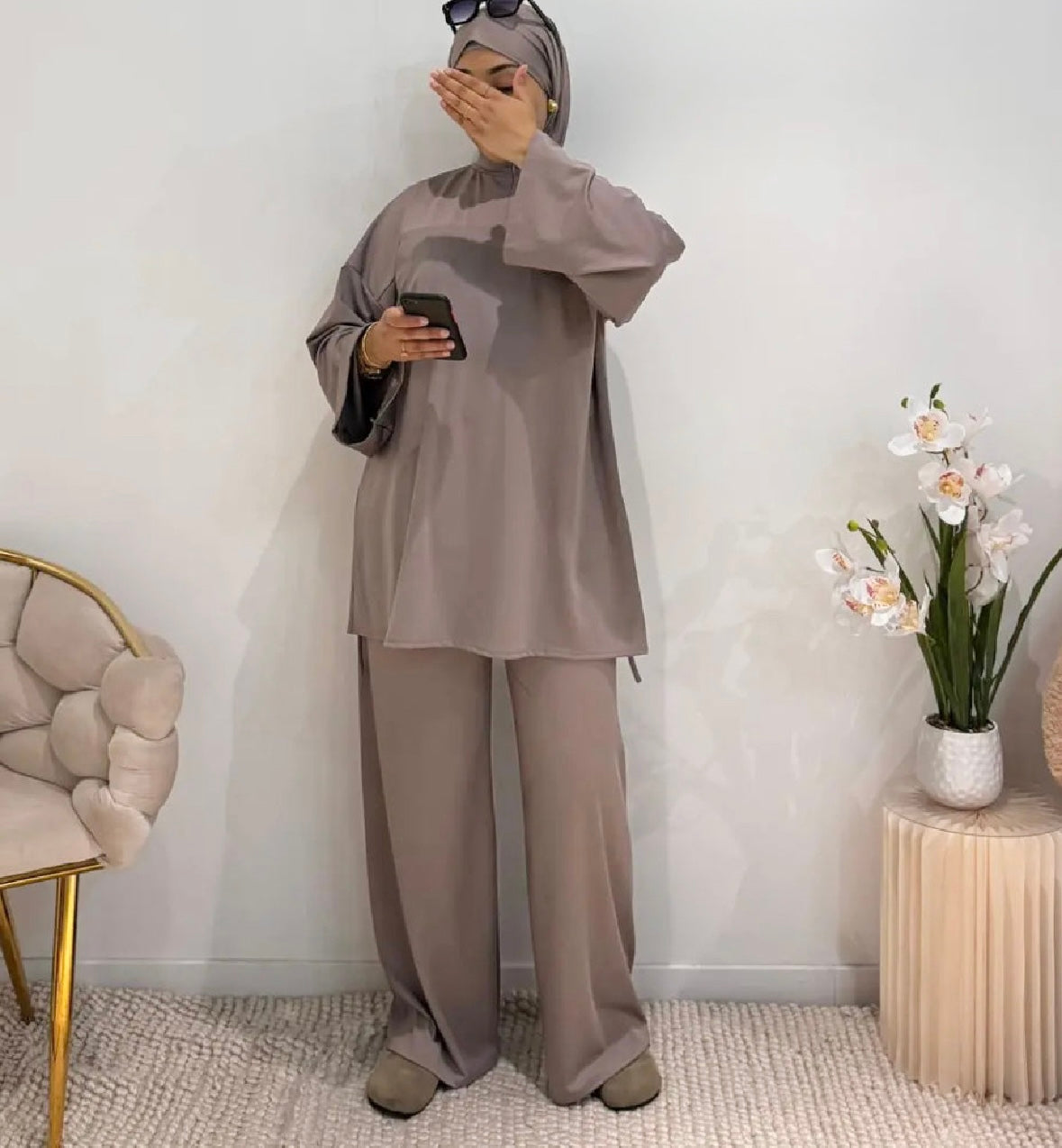 Burkini 3 pièces zip II