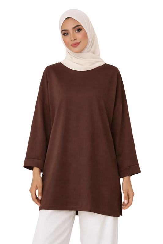 Teeshirt Uni Oversize Premium Coton Jersey Liquid