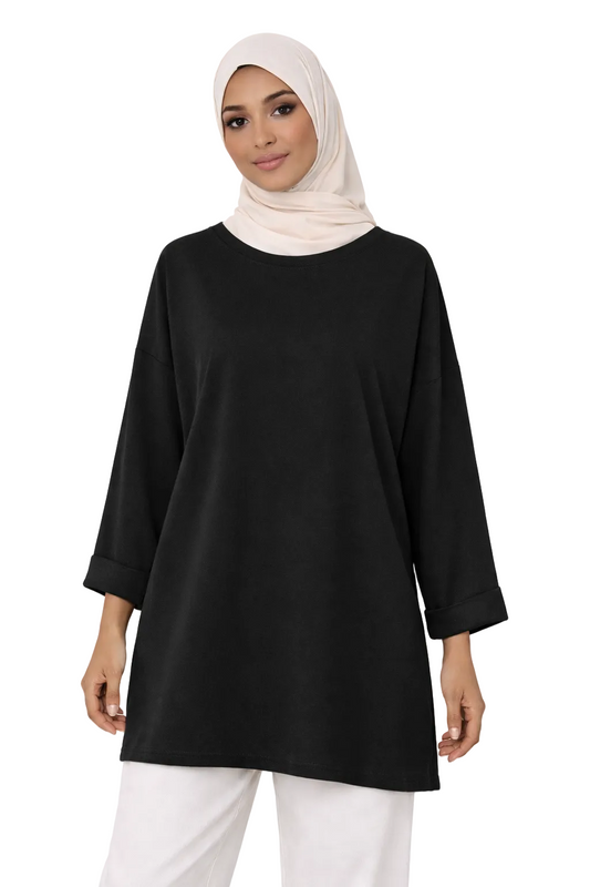 Teeshirt Uni Oversize Premium Coton Jersey Liquid