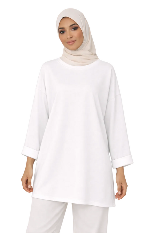 Teeshirt Uni Oversize Premium Coton Jersey Liquid