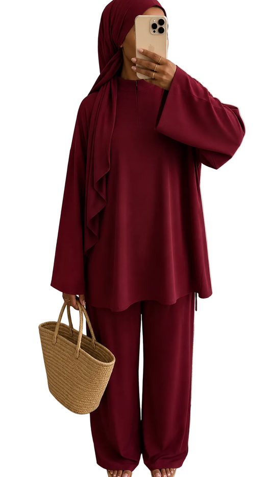 Burkini Aya 3 pièces zip II